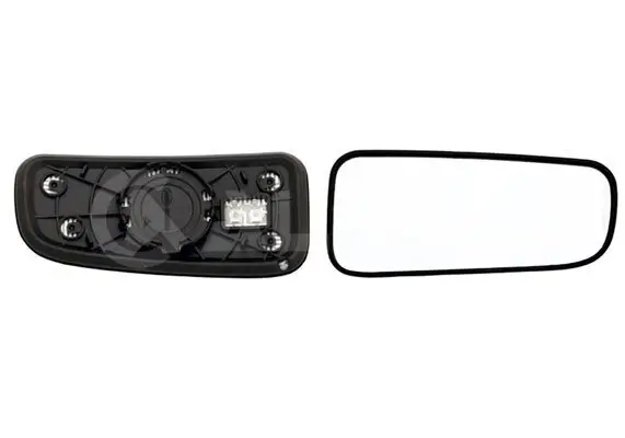 Spiegelglas, Außenspiegel rechts ALKAR 6452689