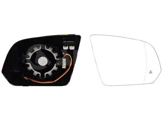 Spiegelglas, Außenspiegel rechts ALKAR 6452711