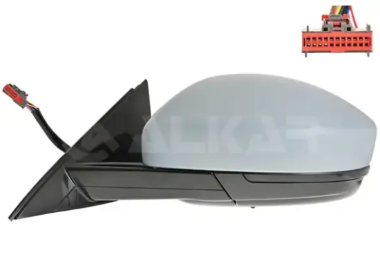 Spiegelglas, Außenspiegel rechts ALKAR 6402603 Bild Spiegelglas, Außenspiegel rechts ALKAR 6402603