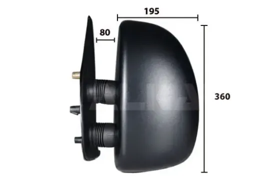 Außenspiegel links ALKAR 9225921 Bild Außenspiegel links ALKAR 9225921