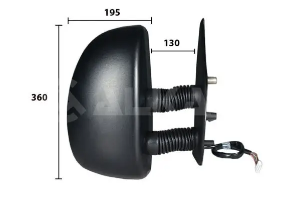 Außenspiegel rechts ALKAR 9257961