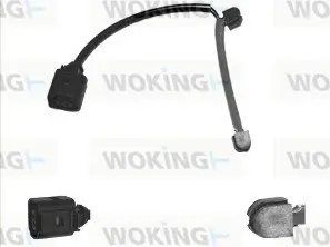 Warnkontakt, Bremsbelagverschleiß Hinterachse WOKING 001041 Bild Warnkontakt, Bremsbelagverschleiß Hinterachse WOKING 001041