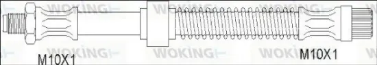 Bremsschlauch Vorderachse WOKING G1901.87 Bild Bremsschlauch Vorderachse WOKING G1901.87