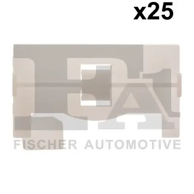 Clip, Zier-/Schutzleiste FA1 22-40037.25