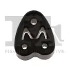 Halter, Abgasanlage hinten FA1 793-712