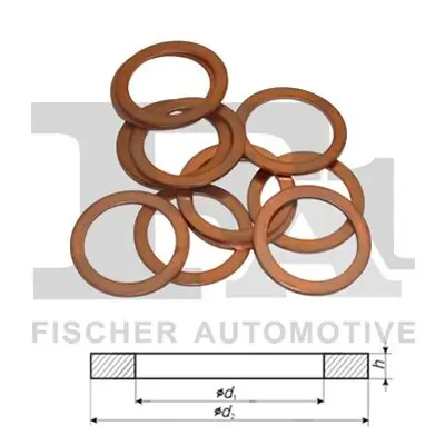 Dichtring, Ölablassschraube FA1 694.890.100 Bild Dichtring, Ölablassschraube FA1 694.890.100