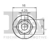 Clip, Zier-/Schutzleiste FA1 10-10005.5 Bild Clip, Zier-/Schutzleiste FA1 10-10005.5