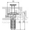 Clip, Stoßfänger FA1 10-20009.5 Bild Clip, Stoßfänger FA1 10-20009.5