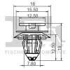 Clip, Zier-/Schutzleiste FA1 10-40012.5 Bild Clip, Zier-/Schutzleiste FA1 10-40012.5