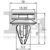 Clip, Zier-/Schutzleiste FA1 10-40013.5 Bild Clip, Zier-/Schutzleiste FA1 10-40013.5