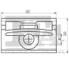 Clip, Zier-/Schutzleiste FA1 10-40048.5 Bild Clip, Zier-/Schutzleiste FA1 10-40048.5