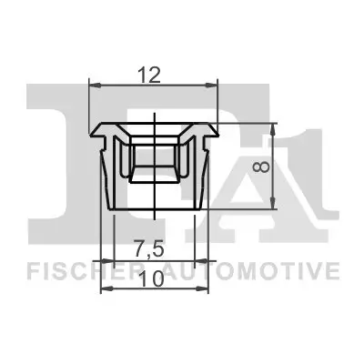 Clip, Zier-/Schutzleiste FA1 10-60011.5 Bild Clip, Zier-/Schutzleiste FA1 10-60011.5