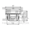 Clip, Zier-/Schutzleiste FA1 10-60012.5 Bild Clip, Zier-/Schutzleiste FA1 10-60012.5