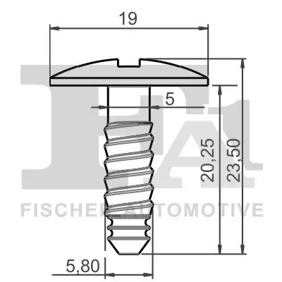 Clip, Stoßfänger FA1 11-10034.5 Bild Clip, Stoßfänger FA1 11-10034.5