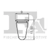 Clip, Zier-/Schutzleiste FA1 11-10038.5