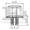 Clip, Zier-/Schutzleiste FA1 11-20017.5 Bild Clip, Zier-/Schutzleiste FA1 11-20017.5