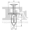 Clip, Zier-/Schutzleiste FA1 11-20020.10 Bild Clip, Zier-/Schutzleiste FA1 11-20020.10