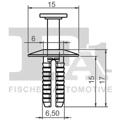 Clip, Zier-/Schutzleiste FA1 11-20021.10 Bild Clip, Zier-/Schutzleiste FA1 11-20021.10