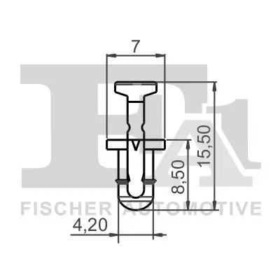 Clip, Zier-/Schutzleiste FA1 11-20022.5 Bild Clip, Zier-/Schutzleiste FA1 11-20022.5