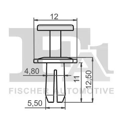 Clip, Zier-/Schutzleiste FA1 11-20023.5 Bild Clip, Zier-/Schutzleiste FA1 11-20023.5