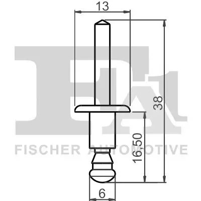 Clip, Zier-/Schutzleiste FA1 11-20031.5 Bild Clip, Zier-/Schutzleiste FA1 11-20031.5