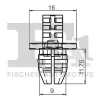 Clip, Zier-/Schutzleiste FA1 11-20034.10 Bild Clip, Zier-/Schutzleiste FA1 11-20034.10