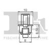 Clip, Zier-/Schutzleiste FA1 11-30014.5 Bild Clip, Zier-/Schutzleiste FA1 11-30014.5