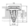 Clip, Zier-/Schutzleiste FA1 11-40012.10 Bild Clip, Zier-/Schutzleiste FA1 11-40012.10