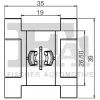 Clip, Zier-/Schutzleiste FA1 11-40059.5 Bild Clip, Zier-/Schutzleiste FA1 11-40059.5