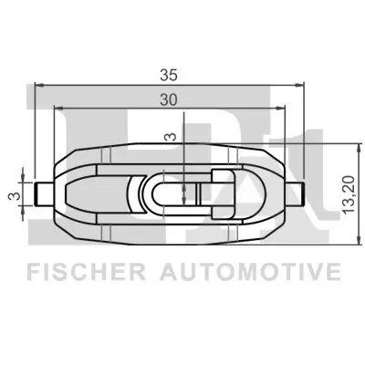 Clip, Zier-/Schutzleiste FA1 11-40067.5 Bild Clip, Zier-/Schutzleiste FA1 11-40067.5