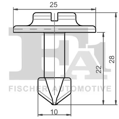 Clip, Zier-/Schutzleiste FA1 11-40085.5 Bild Clip, Zier-/Schutzleiste FA1 11-40085.5