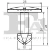 Clip, Zier-/Schutzleiste FA1 11-40087.5 Bild Clip, Zier-/Schutzleiste FA1 11-40087.5