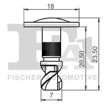 Motor-/Unterfahrschutz FA1 11-40088.5 Bild Motor-/Unterfahrschutz FA1 11-40088.5