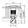 Clip, Zier-/Schutzleiste FA1 11-40094.10 Bild Clip, Zier-/Schutzleiste FA1 11-40094.10