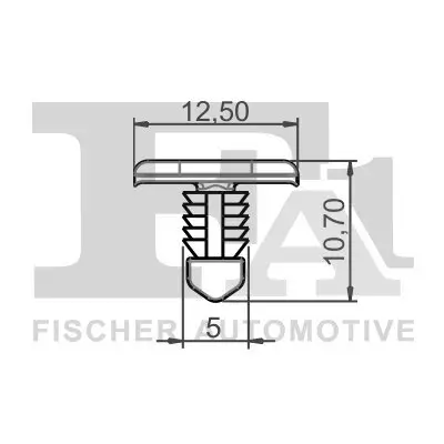 Clip, Zier-/Schutzleiste FA1 11-40097.5 Bild Clip, Zier-/Schutzleiste FA1 11-40097.5