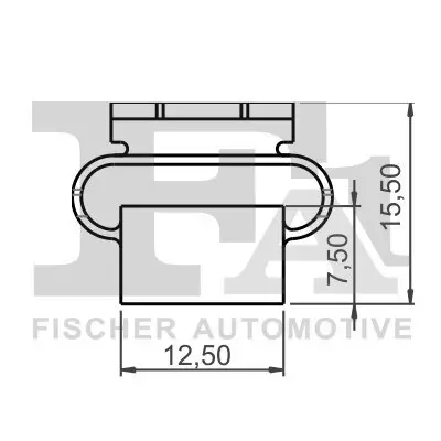 Clip, Zier-/Schutzleiste FA1 11-40109.5 Bild Clip, Zier-/Schutzleiste FA1 11-40109.5