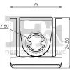 Clip, Zier-/Schutzleiste FA1 11-40110.5 Bild Clip, Zier-/Schutzleiste FA1 11-40110.5