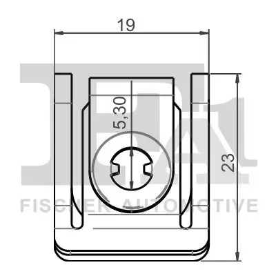 Clip, Zier-/Schutzleiste FA1 11-40117.5 Bild Clip, Zier-/Schutzleiste FA1 11-40117.5