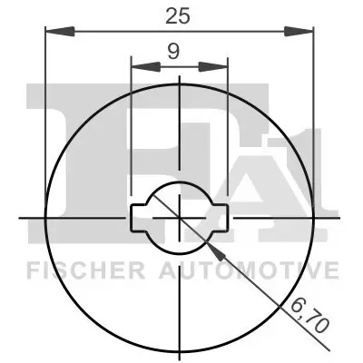 Clip, Zier-/Schutzleiste FA1 11-40135.10 Bild Clip, Zier-/Schutzleiste FA1 11-40135.10