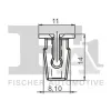 Clip, Zier-/Schutzleiste FA1 11-60013.5 Bild Clip, Zier-/Schutzleiste FA1 11-60013.5