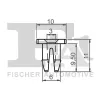 Clip, Zier-/Schutzleiste FA1 11-60017.5 Bild Clip, Zier-/Schutzleiste FA1 11-60017.5