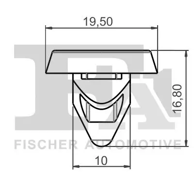 Clip, Zier-/Schutzleiste FA1 11-60020.5 Bild Clip, Zier-/Schutzleiste FA1 11-60020.5