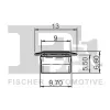 Clip, Zier-/Schutzleiste FA1 11-60039.5 Bild Clip, Zier-/Schutzleiste FA1 11-60039.5