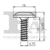 Clip, Zier-/Schutzleiste FA1 11-70001.10 Bild Clip, Zier-/Schutzleiste FA1 11-70001.10