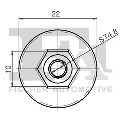 Clip, Zier-/Schutzleiste FA1 11-70009.100 Bild Clip, Zier-/Schutzleiste FA1 11-70009.100