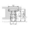 Clip, Zier-/Schutzleiste FA1 12-10001.5 Bild Clip, Zier-/Schutzleiste FA1 12-10001.5