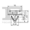 Clip, Zier-/Schutzleiste FA1 12-40022.5 Bild Clip, Zier-/Schutzleiste FA1 12-40022.5