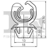 Clip, Zier-/Schutzleiste FA1 12-40031.5 Bild Clip, Zier-/Schutzleiste FA1 12-40031.5