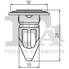 Clip, Zier-/Schutzleiste FA1 12-60004.10 Bild Clip, Zier-/Schutzleiste FA1 12-60004.10