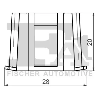 Halter, Hauptscheinwerfer FA1 12-60006.10 Bild Halter, Hauptscheinwerfer FA1 12-60006.10